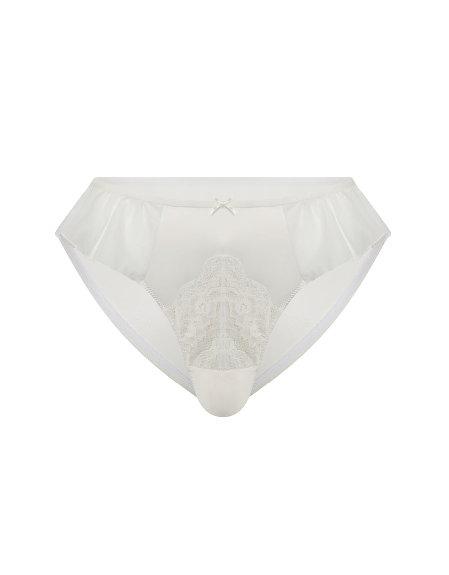 White Mesh Brazilian