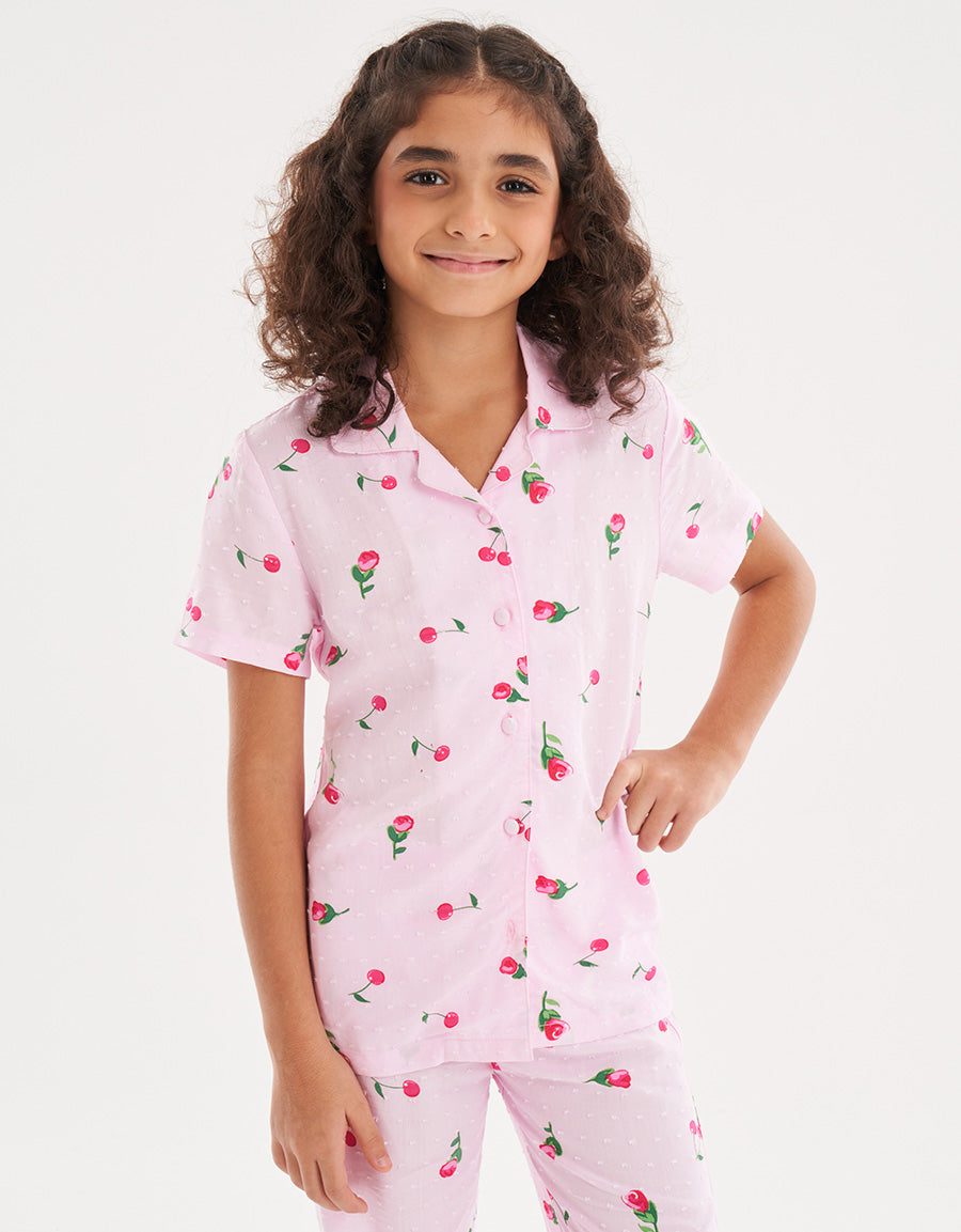 Pink Pajama Set