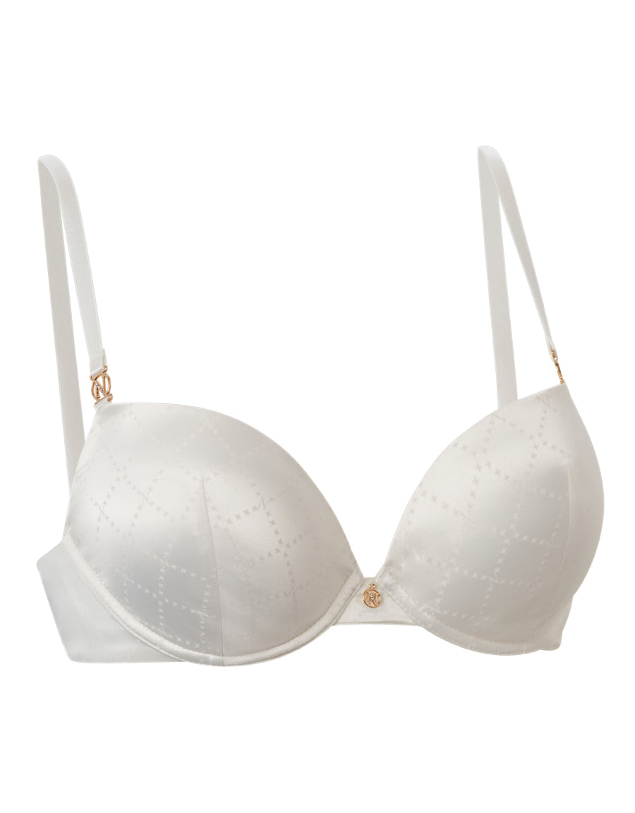Satin Plunge Push-Up Bra