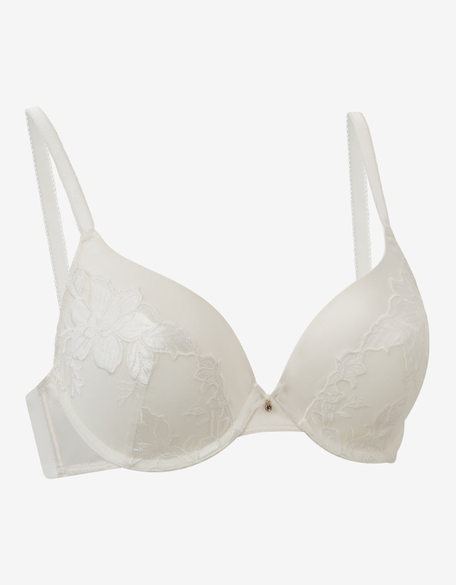 Satin Plunge Bra