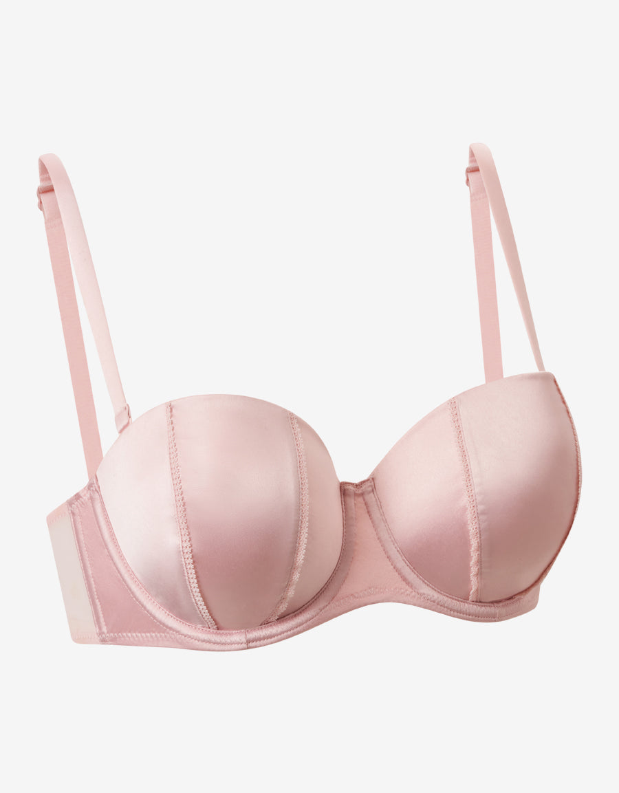 Pink Multiway Push-Up Bra