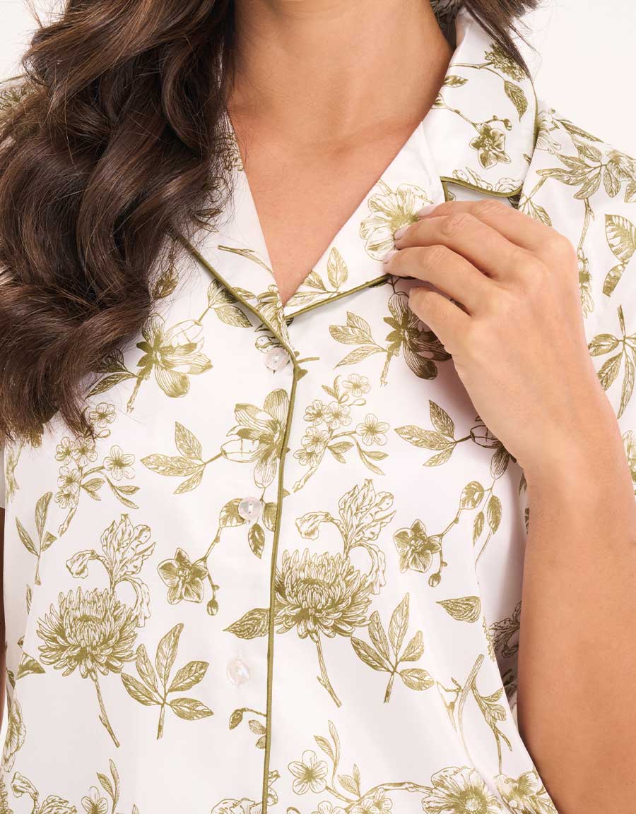 Satin Pajama Set