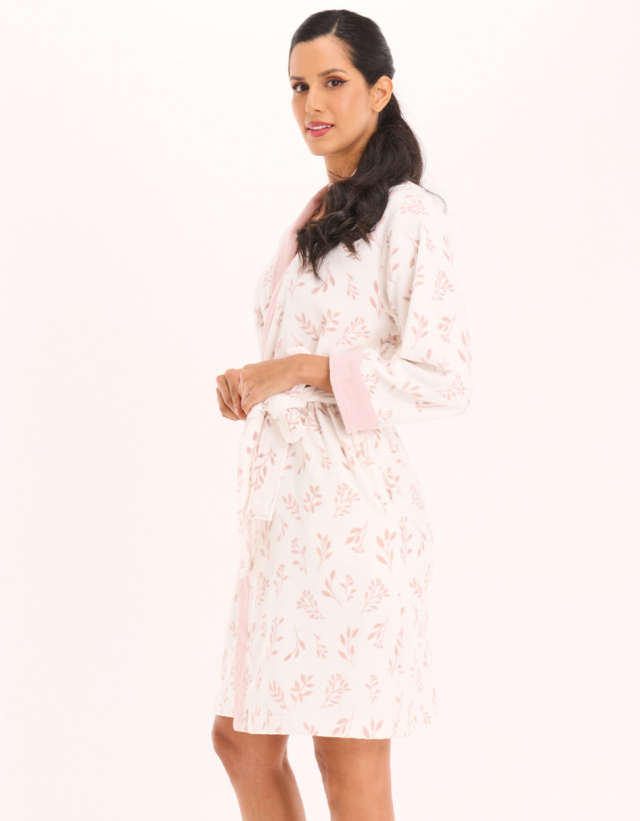 Floral Robe Set