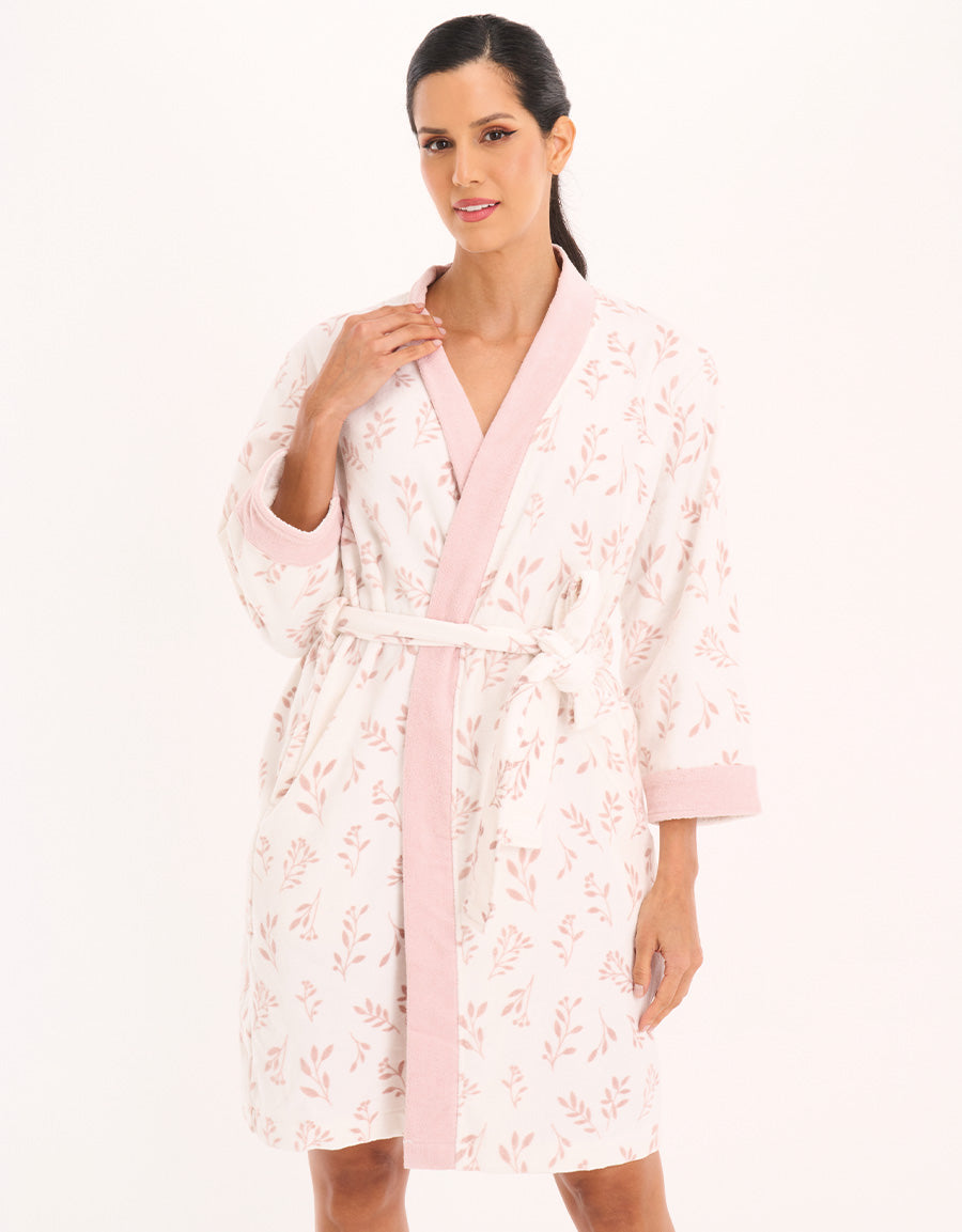 Floral Robe Set