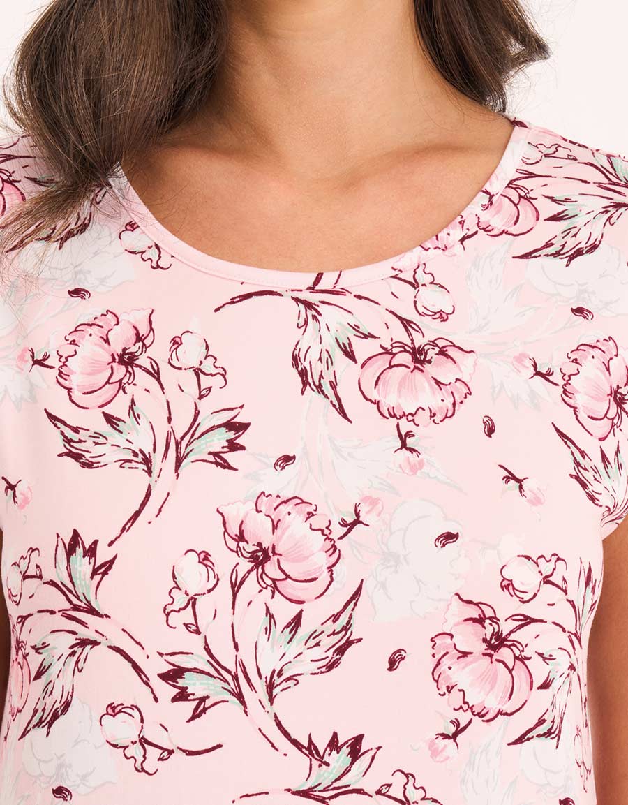 Burgundy 2 Sleep Dresses