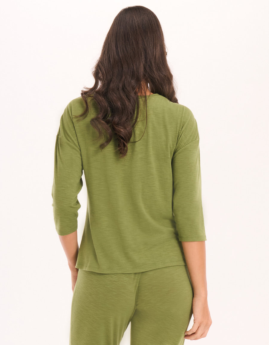 Green Pajama Set