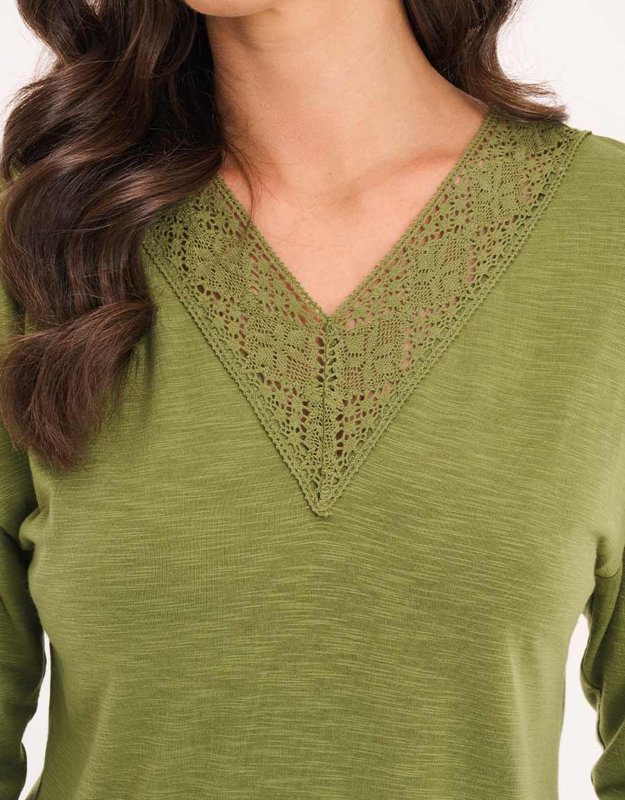 Green Pajama Set