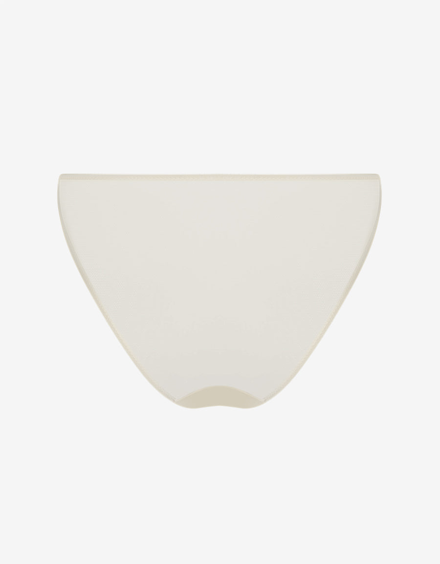 Mesh And Embroidery Tanga