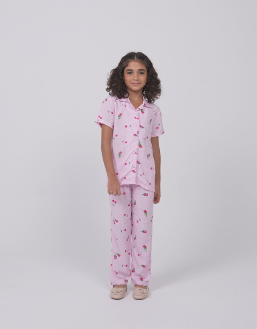 Pink Pajama Set