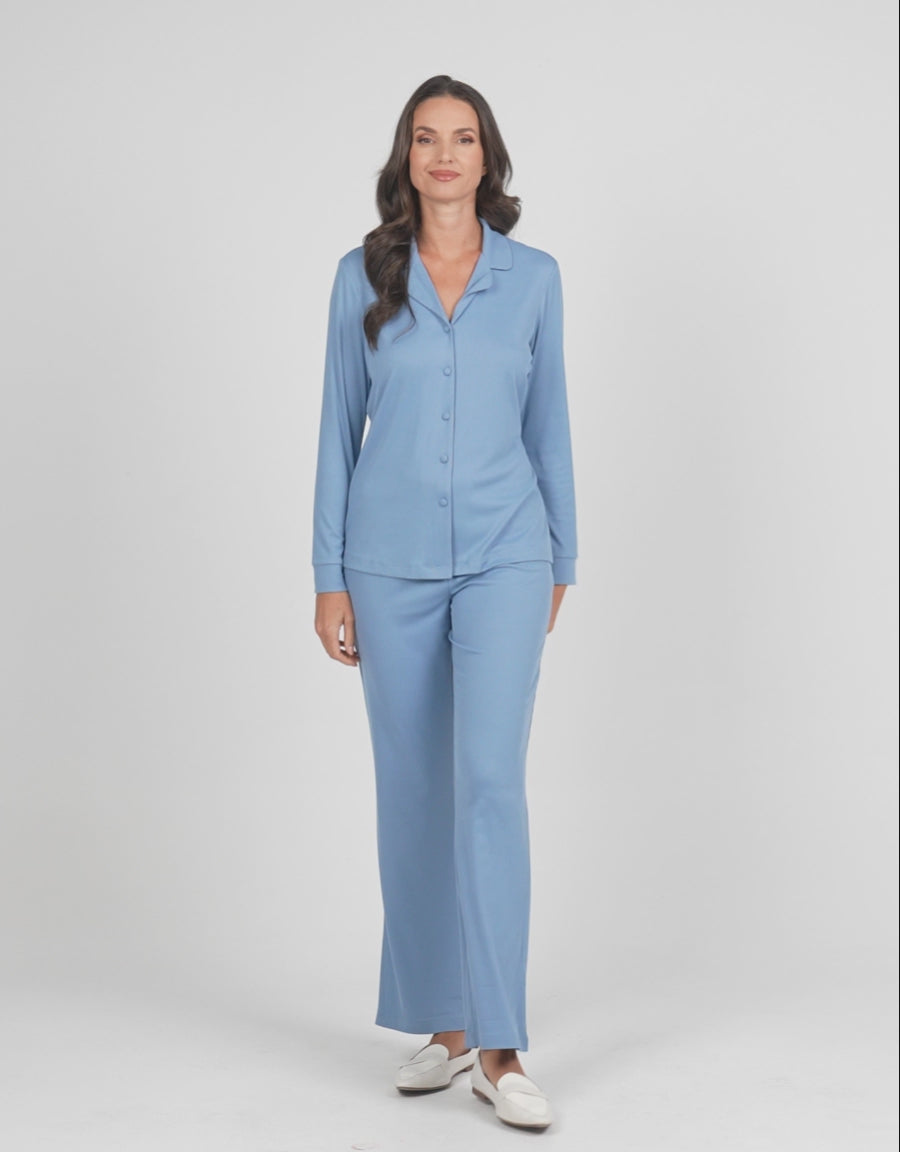 Rib Pajama Set