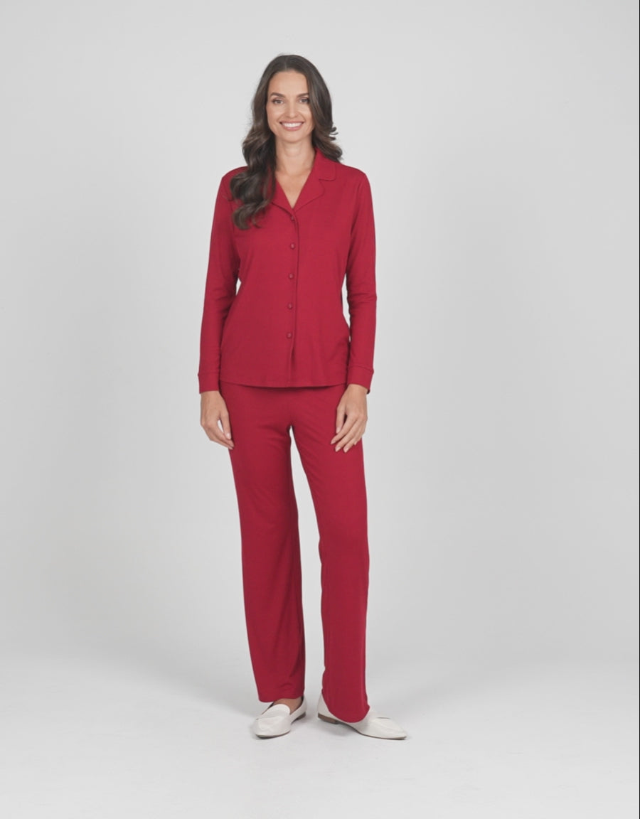 Rib Pajama Set