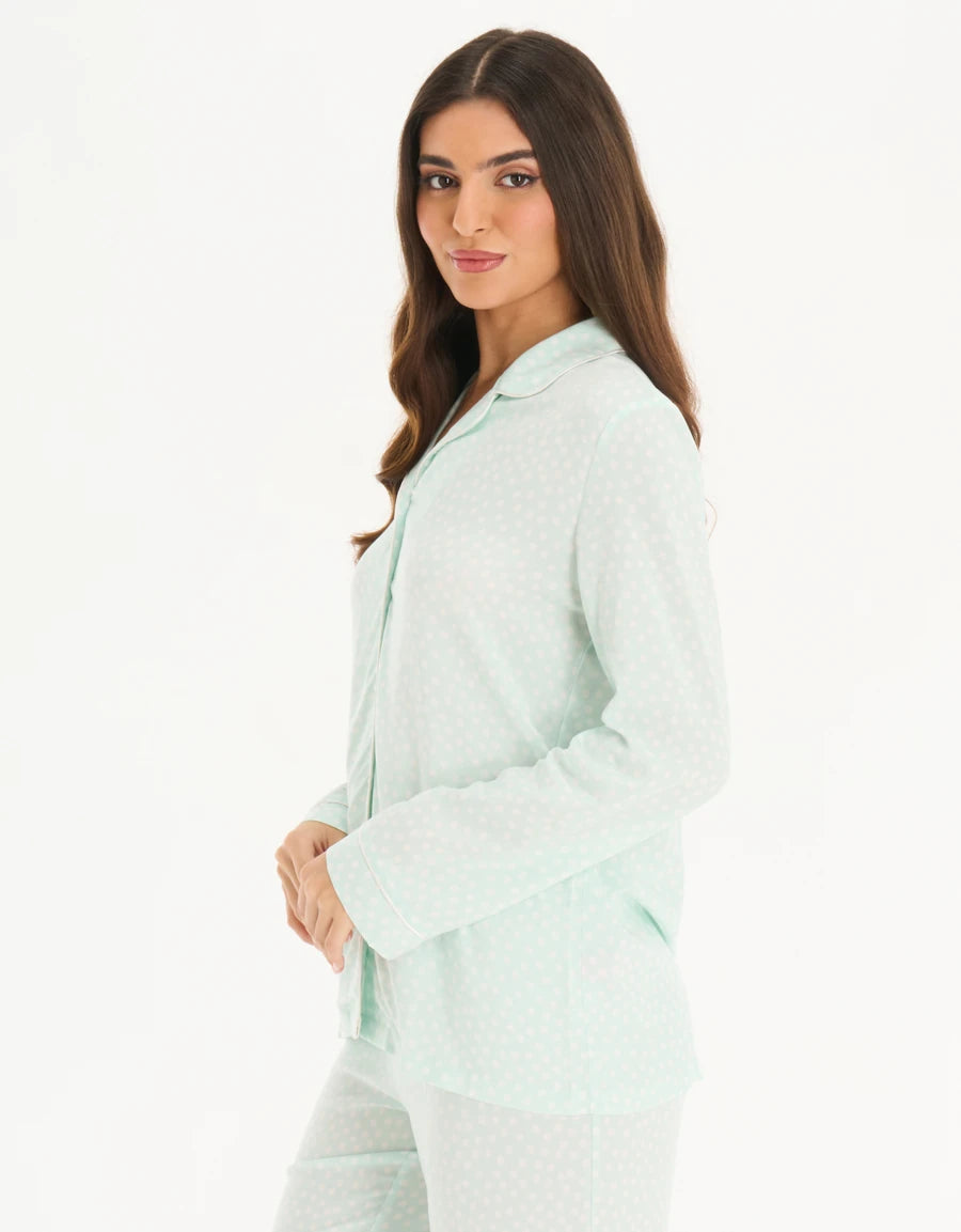 Floral Print Pajama Set