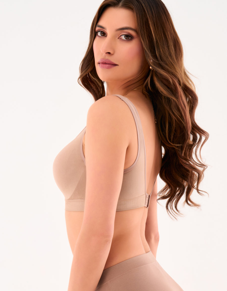 Seam Free Push Up Bra