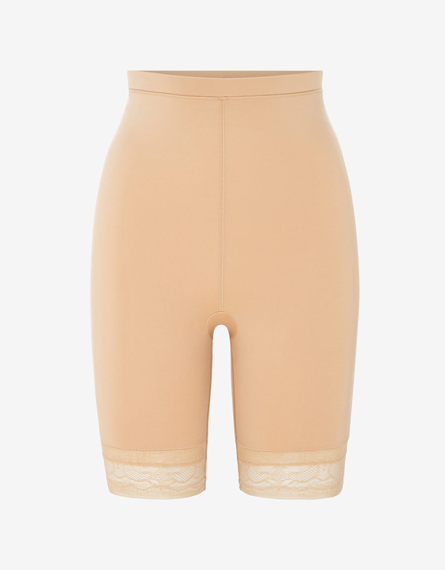 مشد بخصر عالي وأرجل طويلة