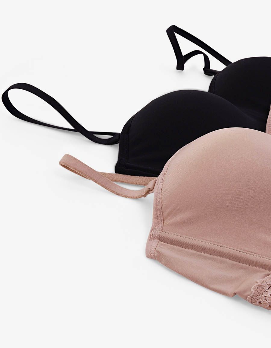 Microfiber Balconette Bra