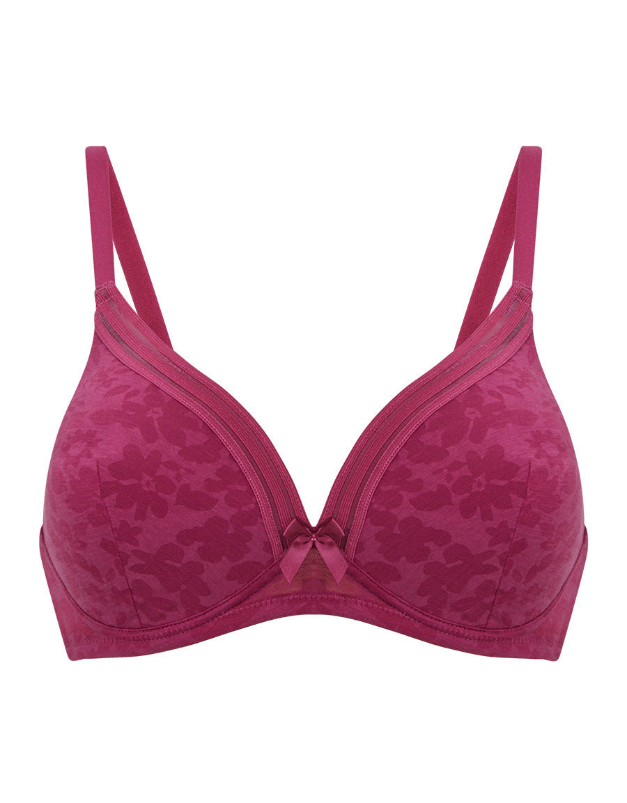 Wire Free Plunge Bra