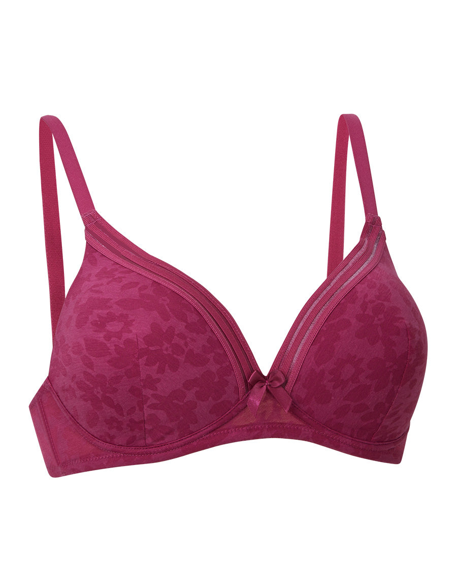 Wire Free Plunge Bra