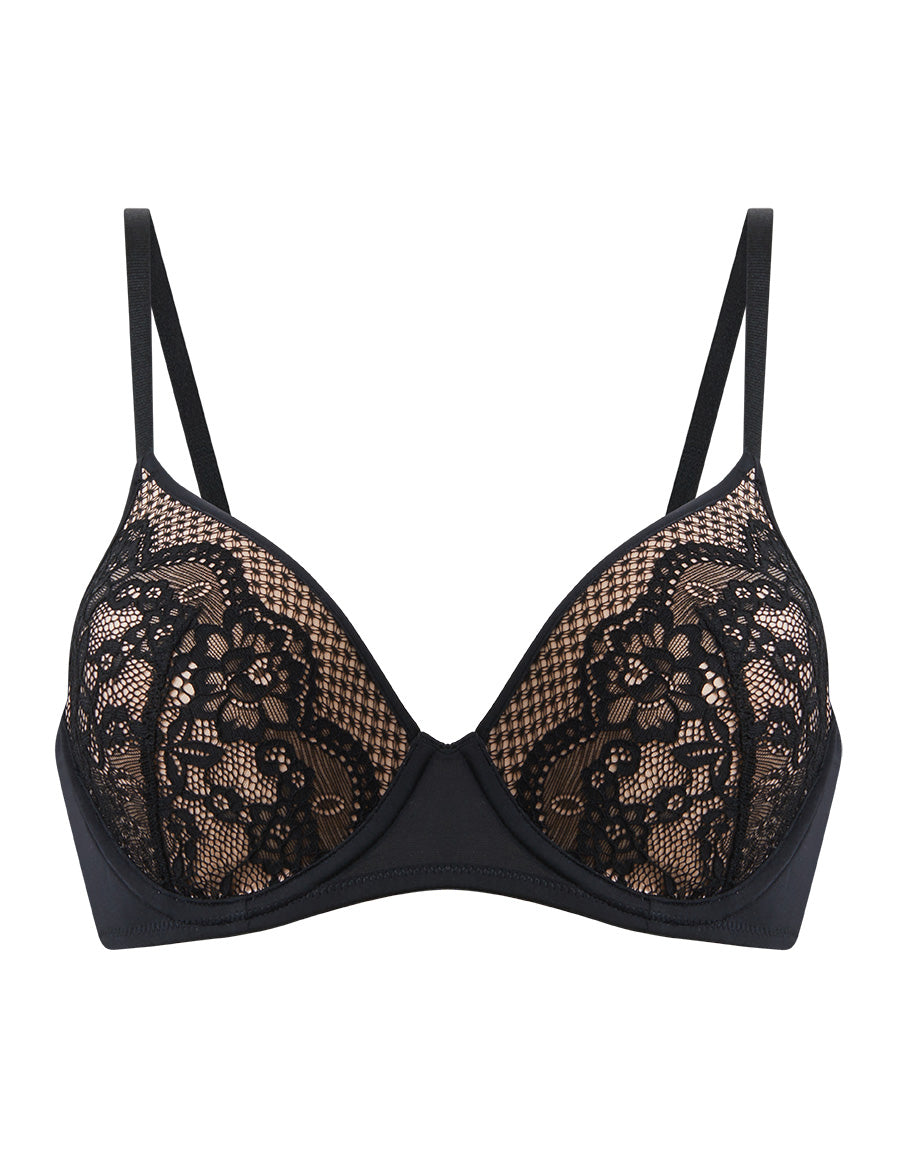 Lightly Padded Balconette Bra