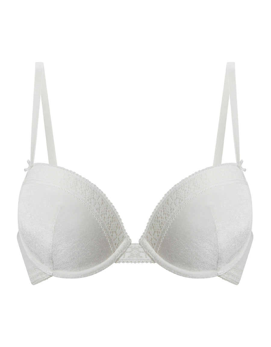 Velvet Push-Up Plunge Bra