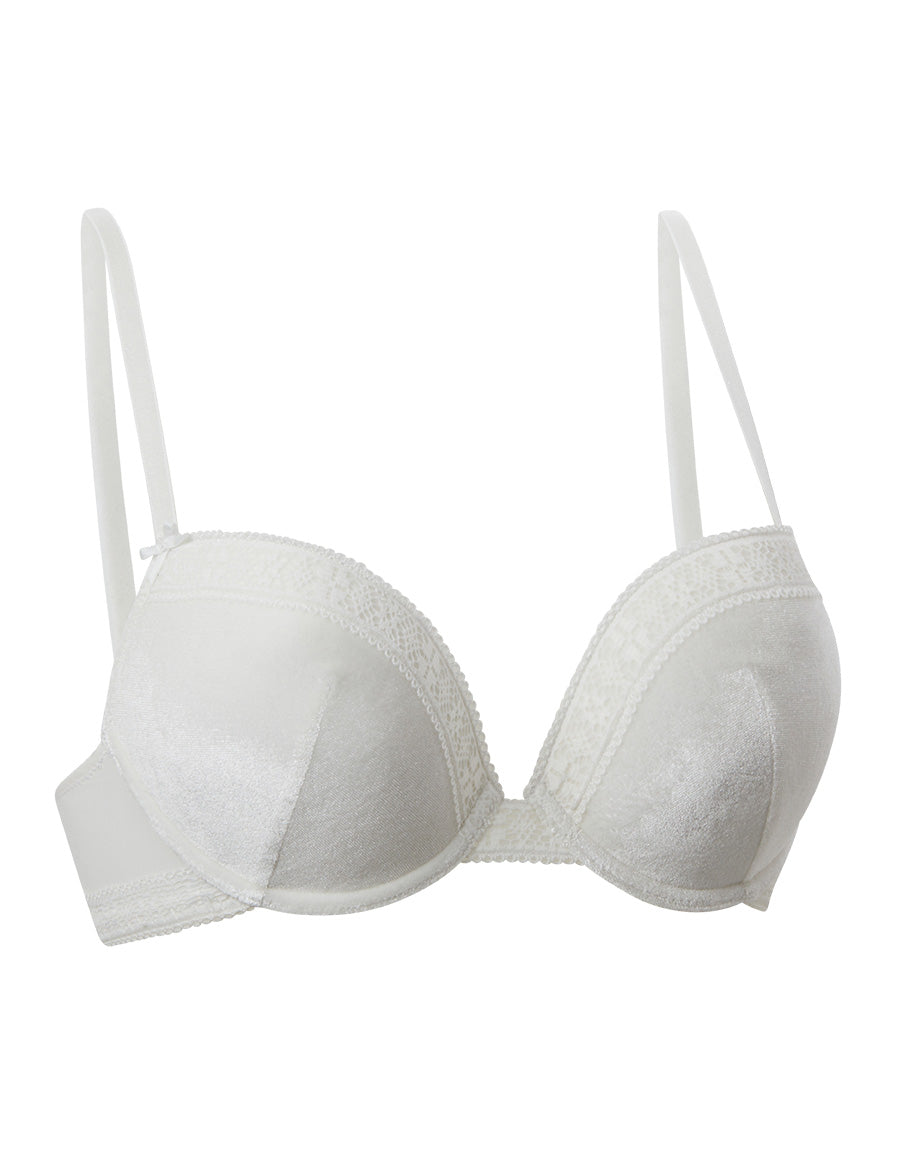 Velvet Push-Up Plunge Bra