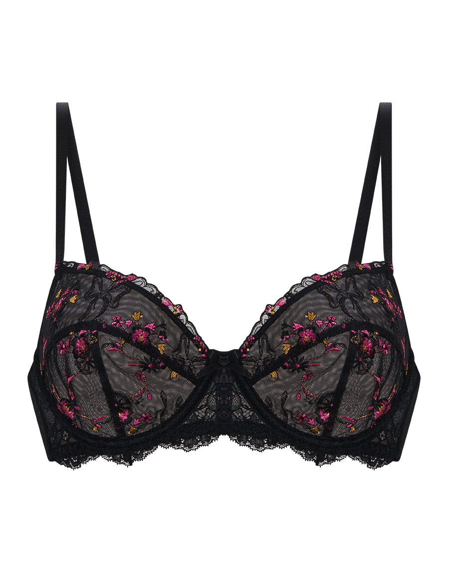 Non-Padded Balconette Bra