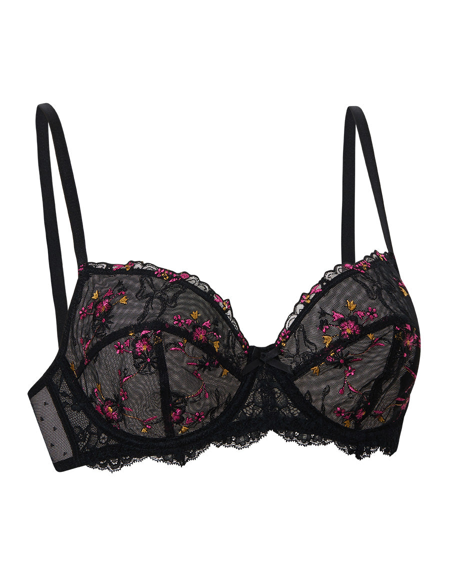 Non-Padded Balconette Bra