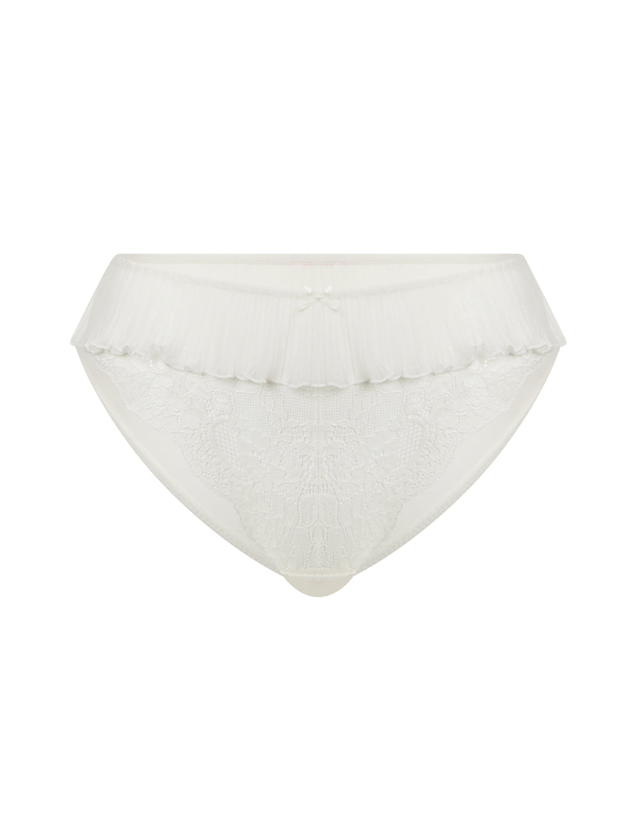 White Mesh Bikini