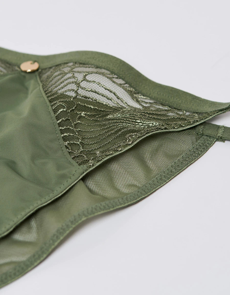 Embroidered Tanga Panty