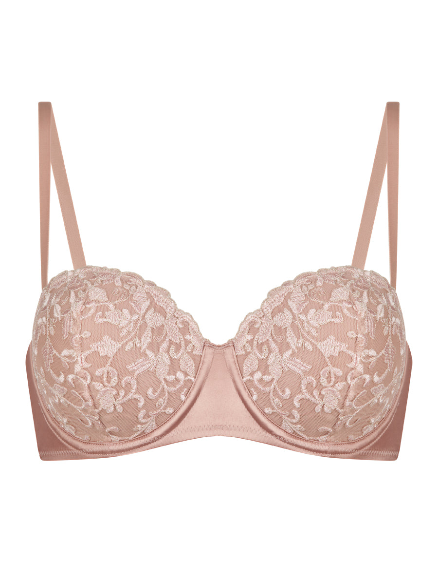 EMBROIDERY BALCONETTE BRA