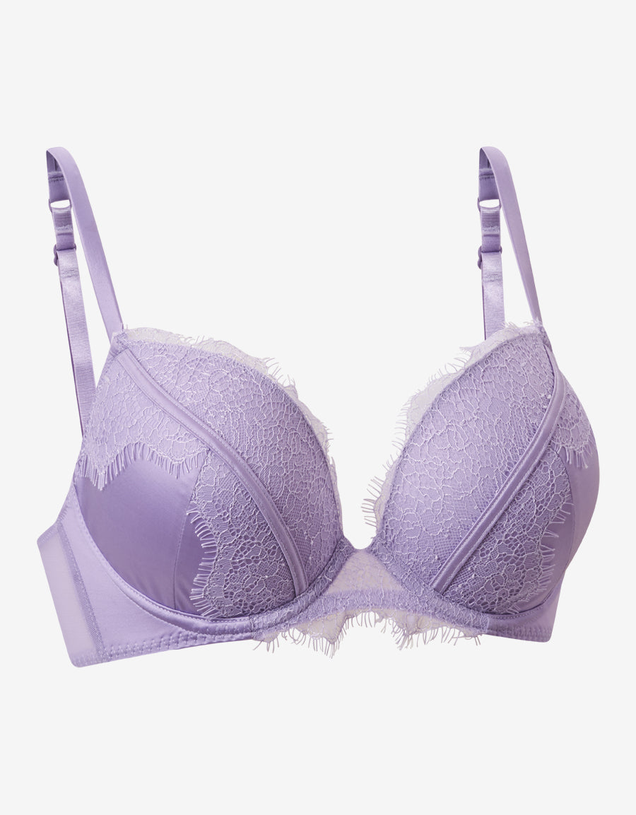 Microfibre Plunge Bra