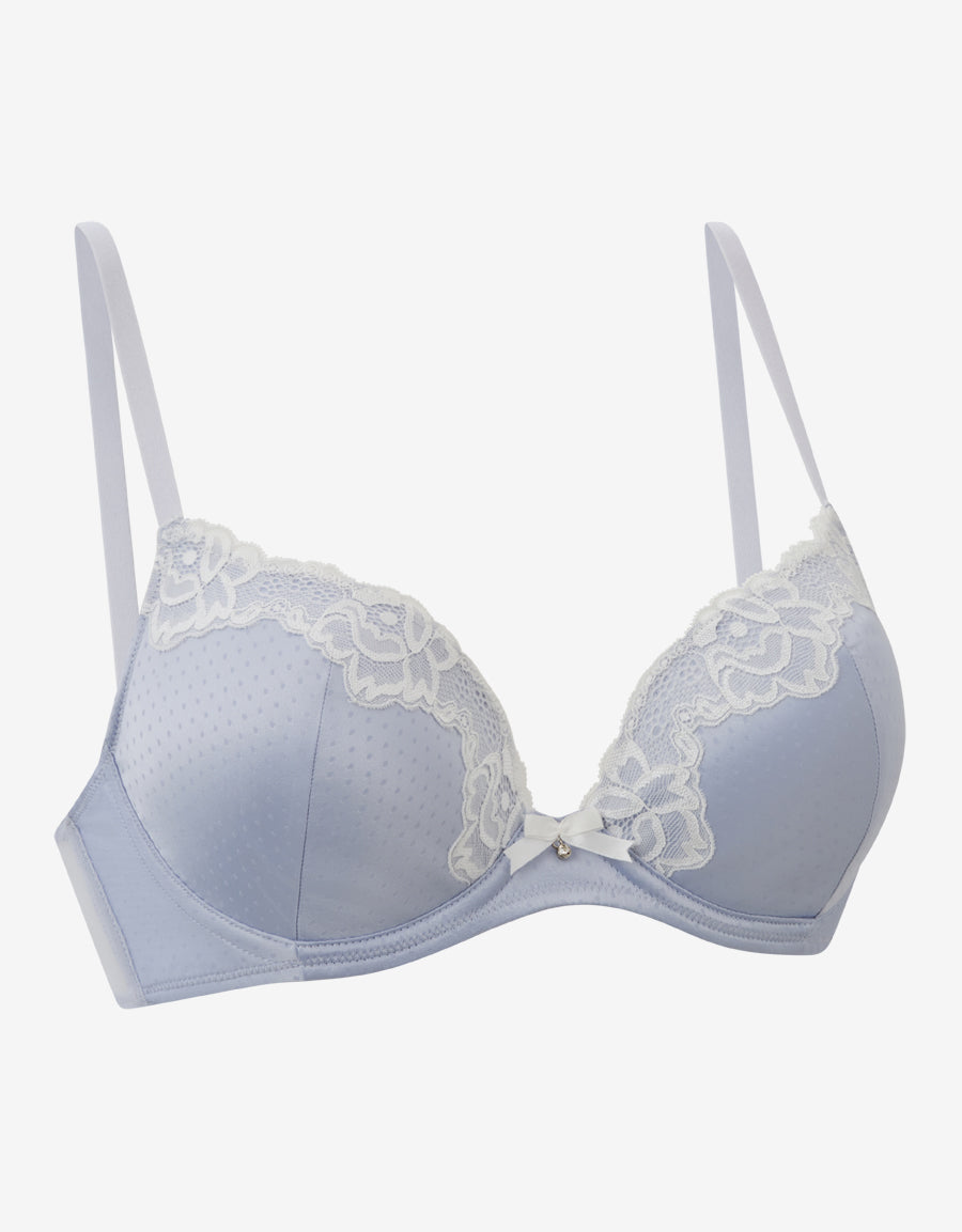Satin Plunge Bra