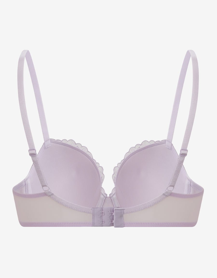 Embroidery Balconette Bra