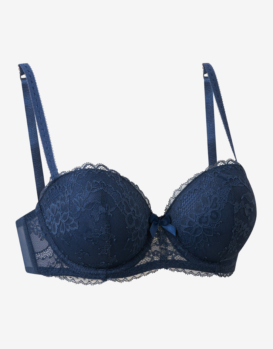 Blue Multiway Push-Up Bra