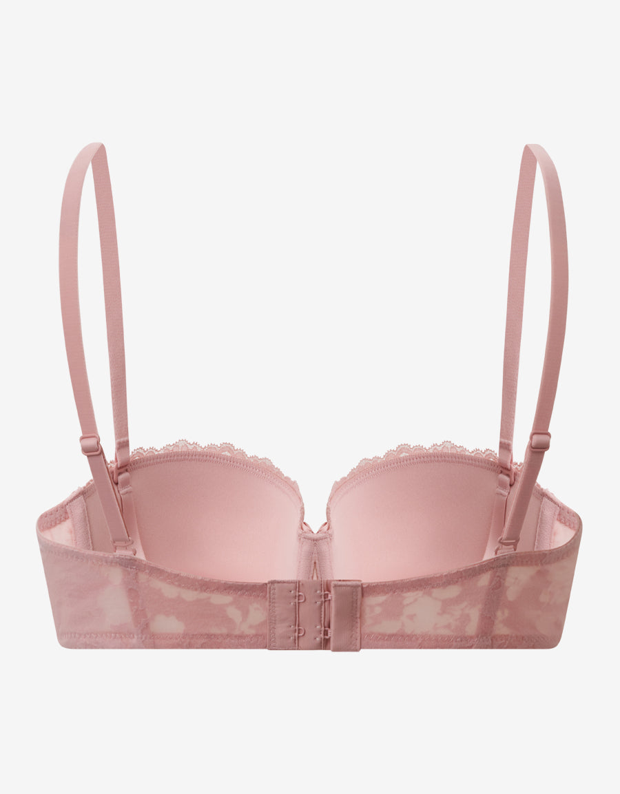 Pink Multiway Push-Up Bra
