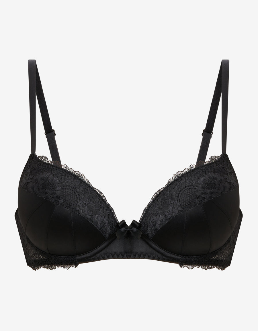 Lace Balconette Push-Up Bra