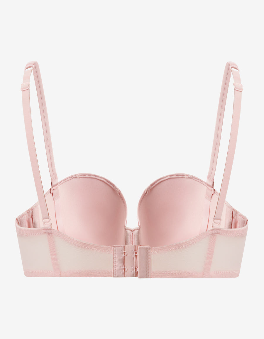 Pink Multiway Push-Up Bra