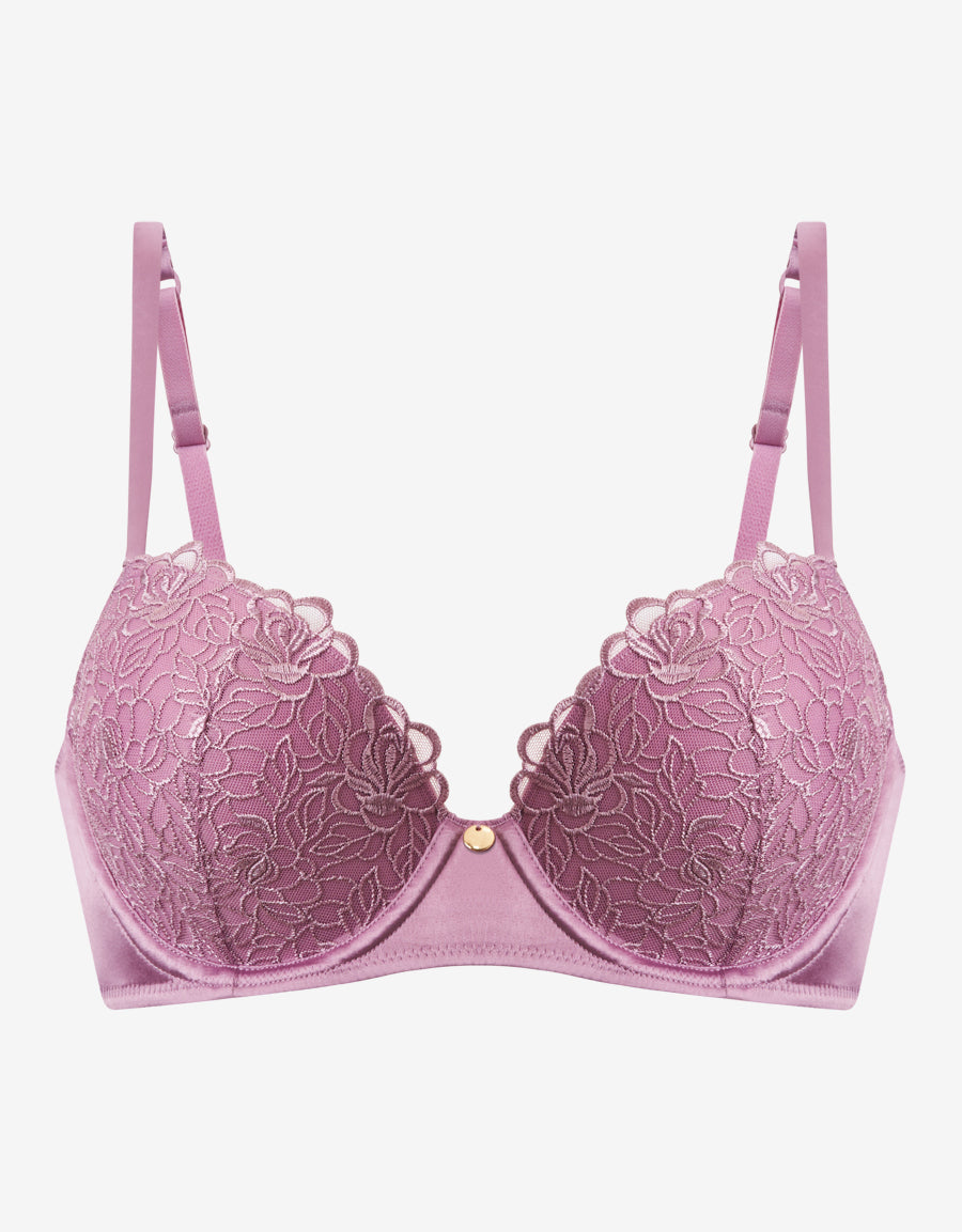 Mauve Balconette Bra