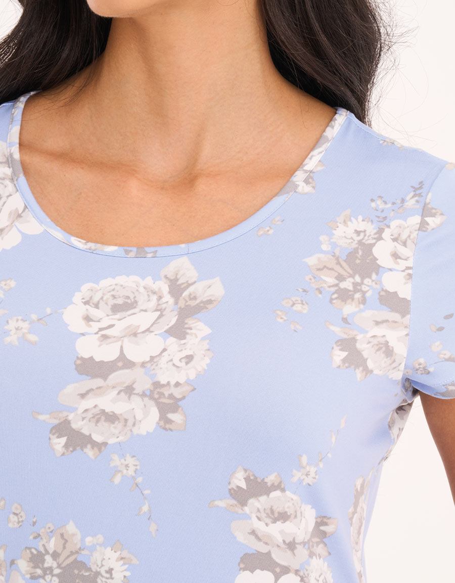 Floral Blue Jogger Set