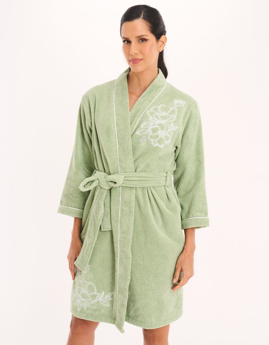 Green Robe Set