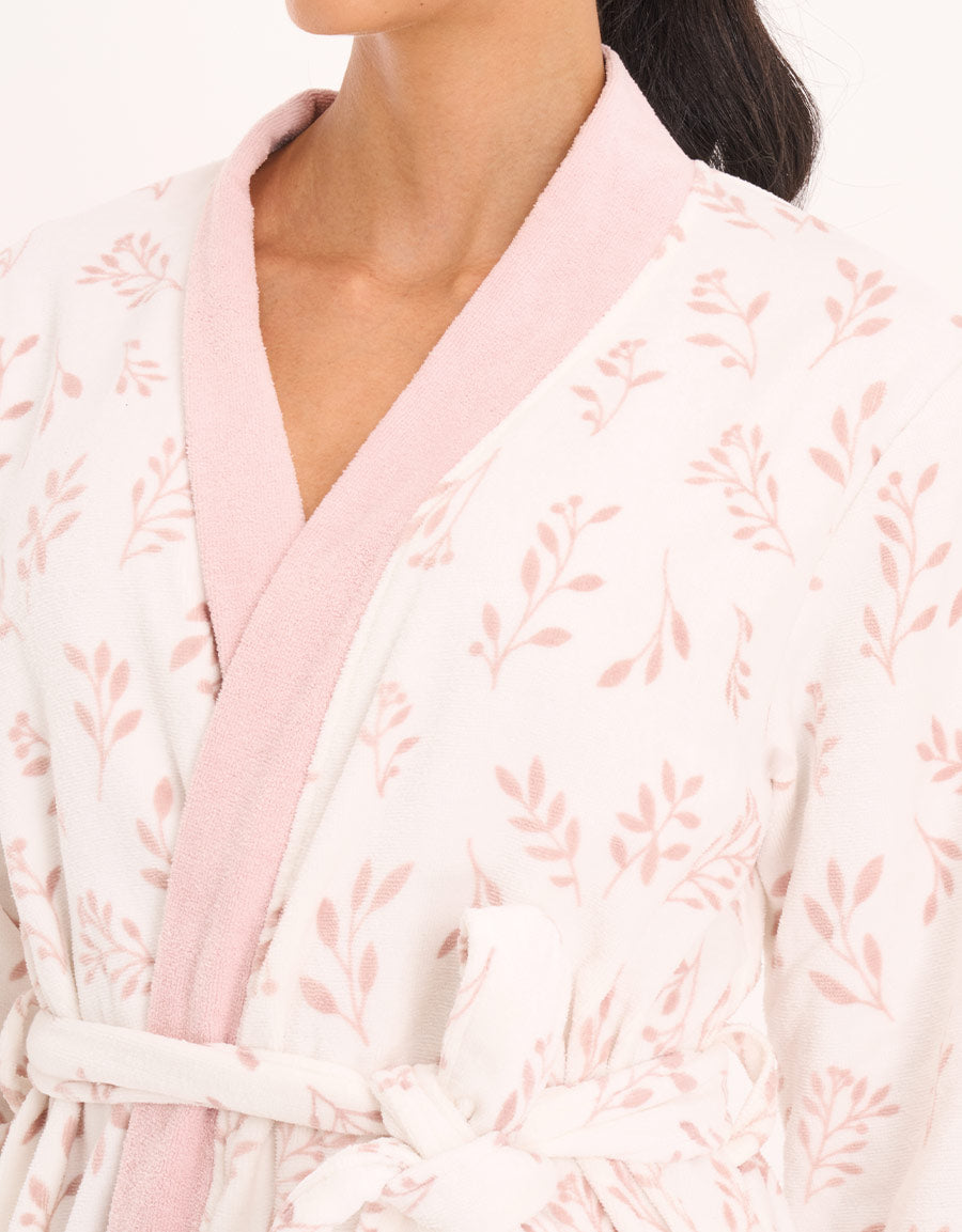 Floral Robe Set