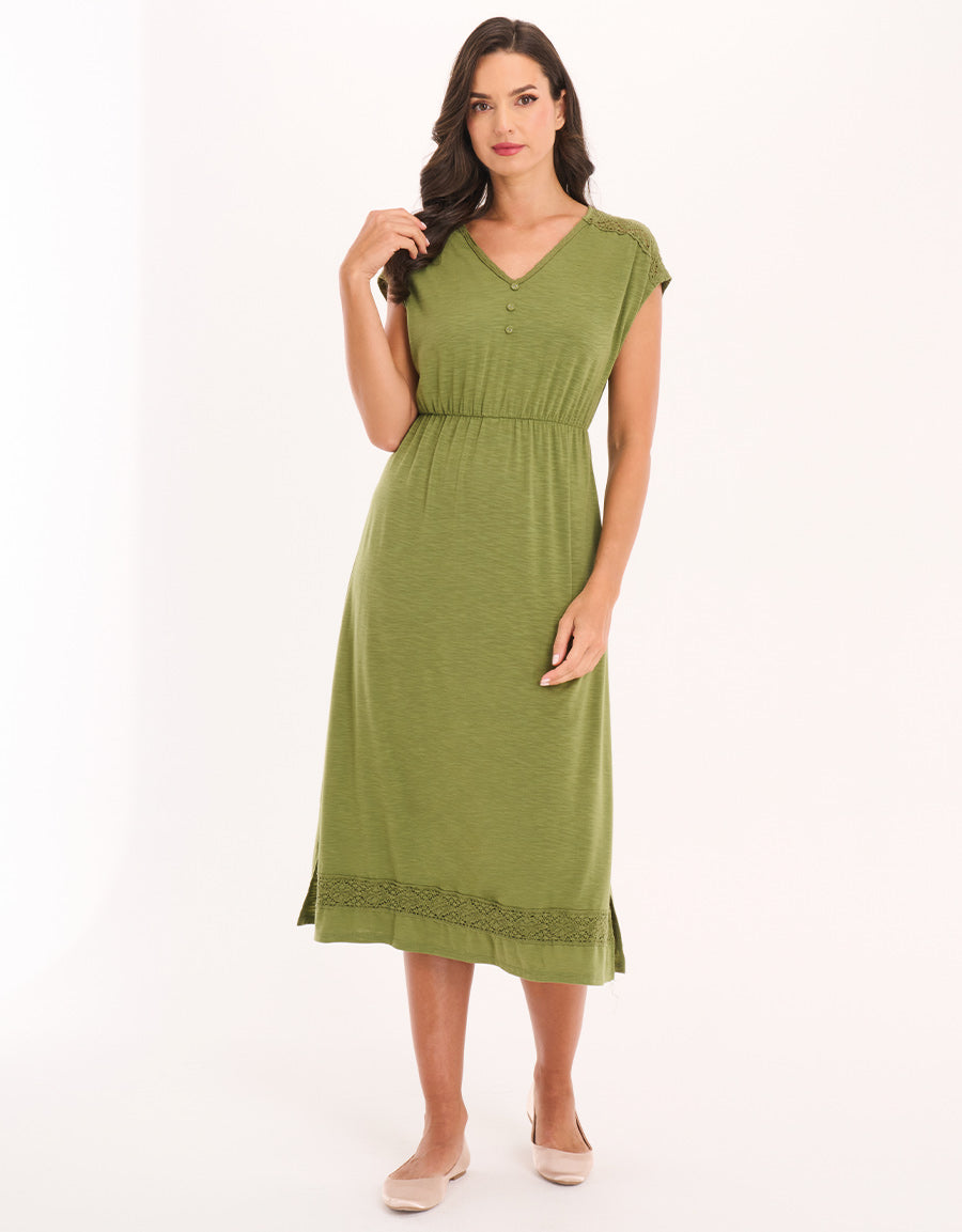 Green Long Dress