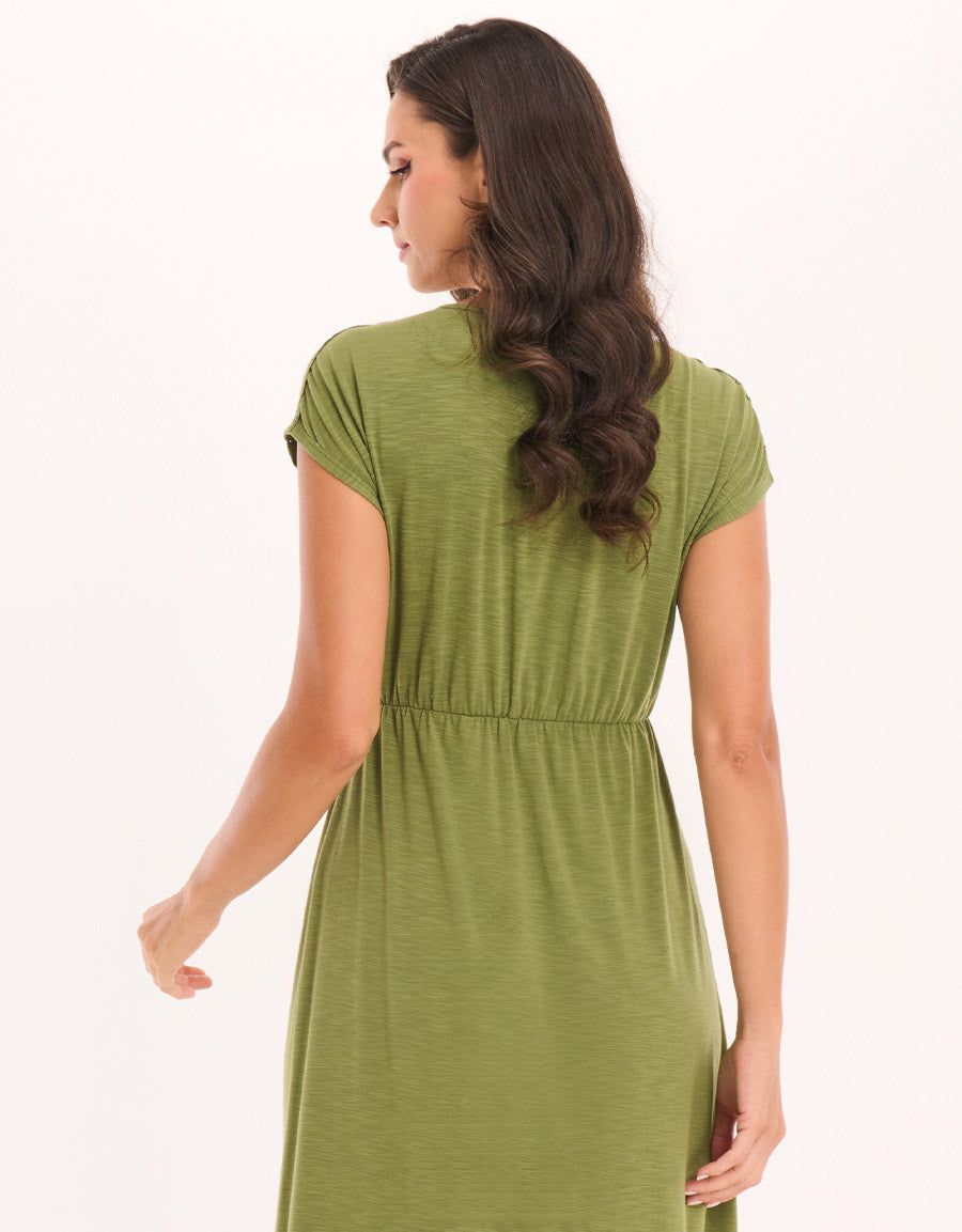 Green Long Dress