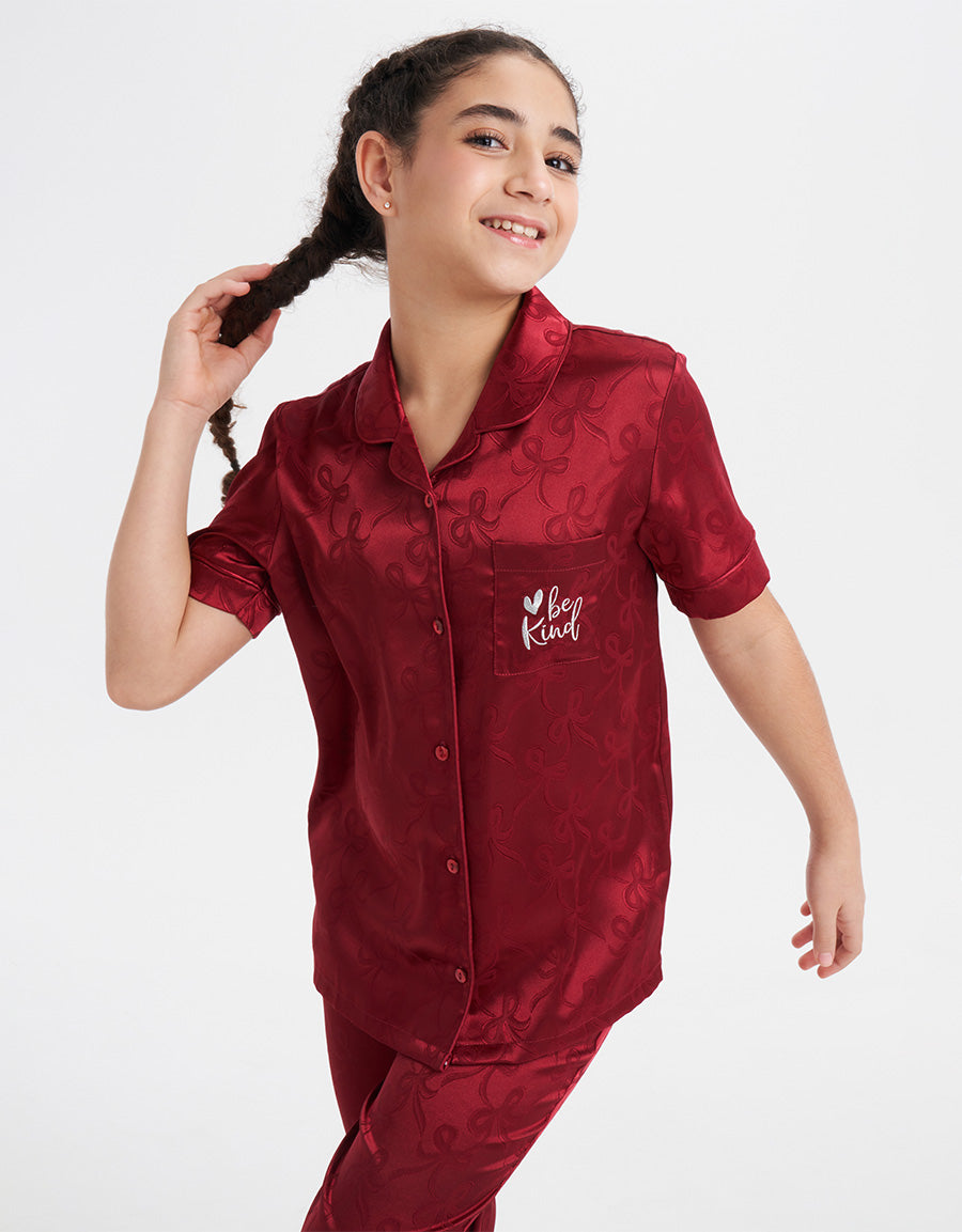 Satin Pajama Set