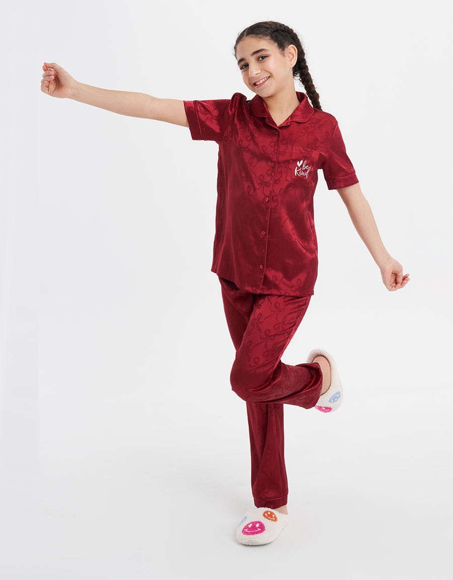 Satin Pajama Set