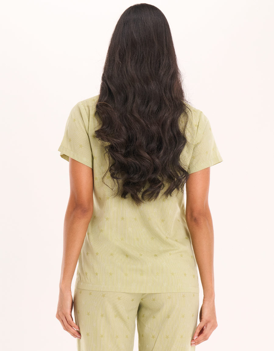 Green Pajama Set