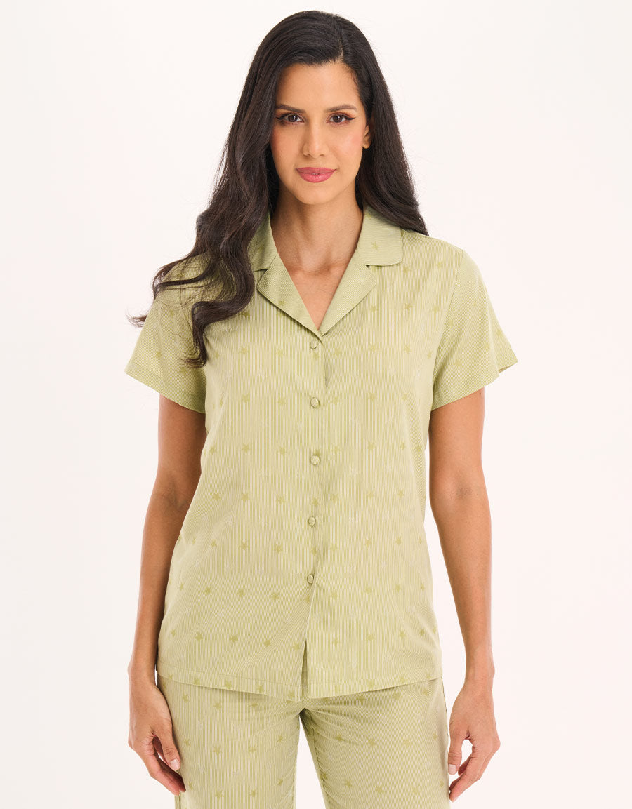 Green Pajama Set