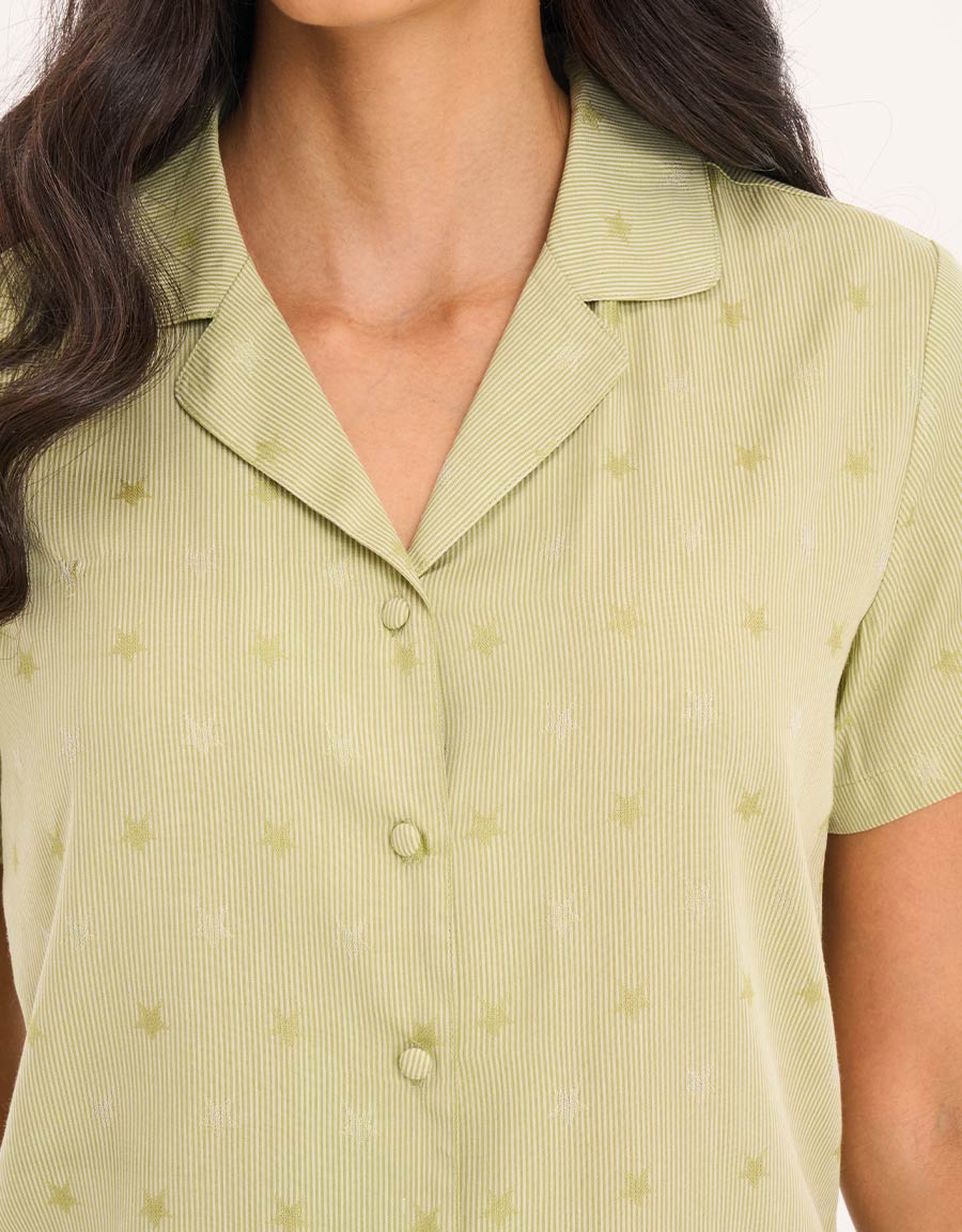 Green Pajama Set