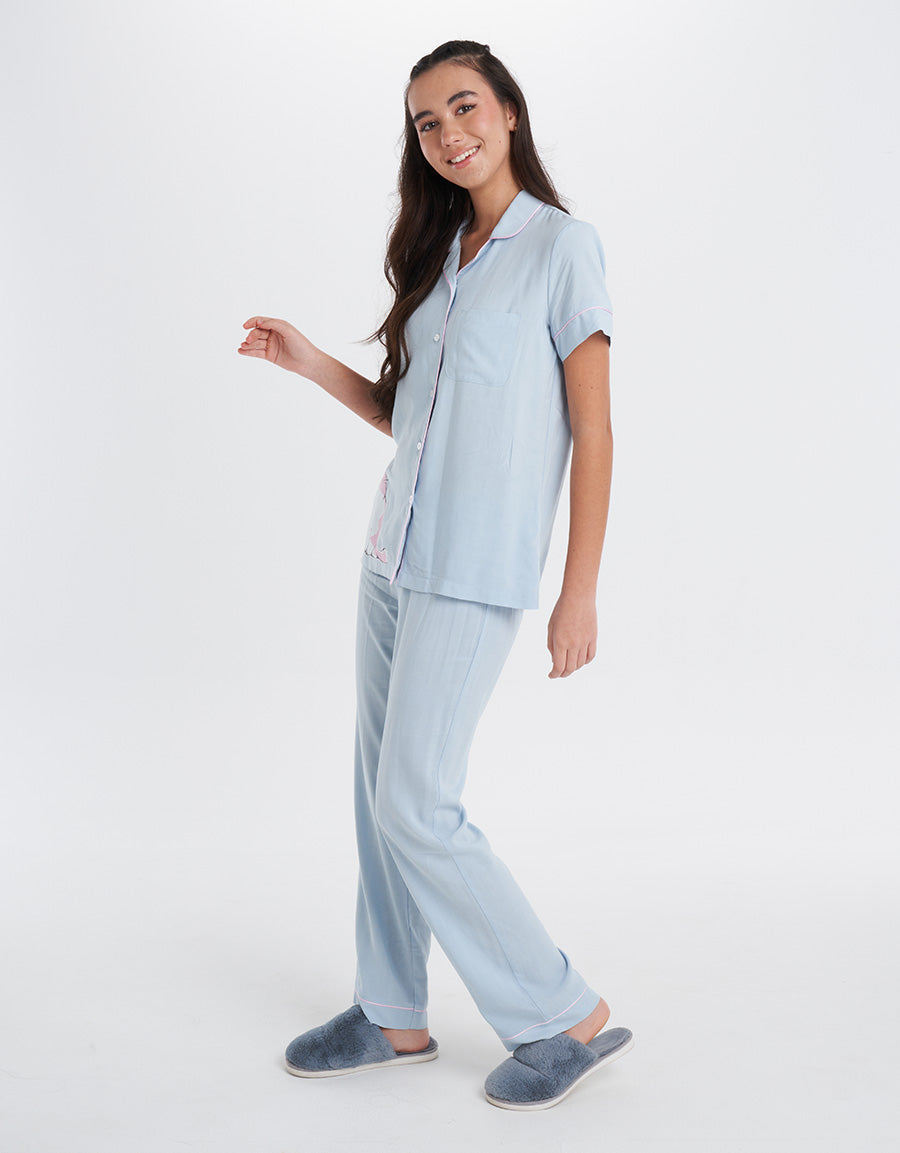 Satin Pajama Set