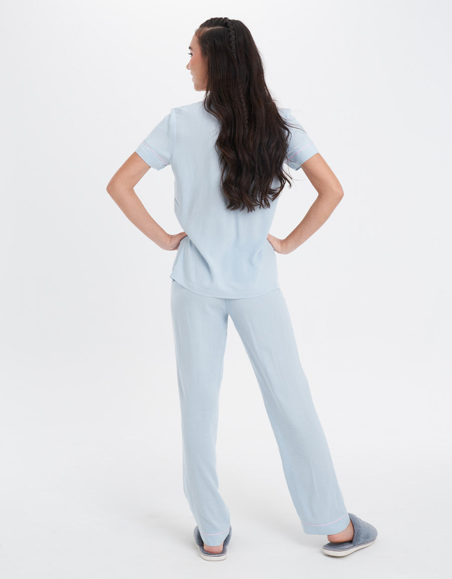 Satin Pajama Set