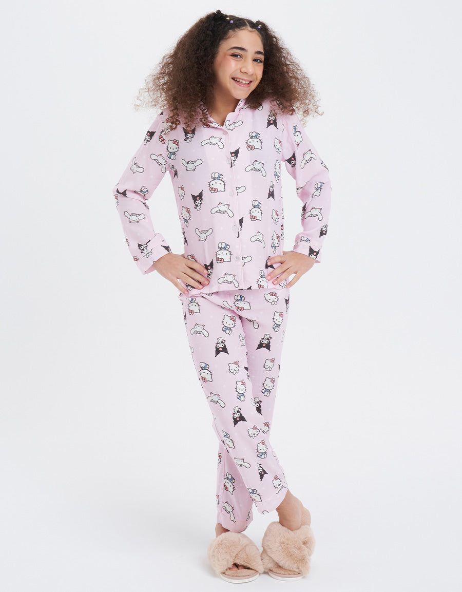 Viscose Green Pajama Set